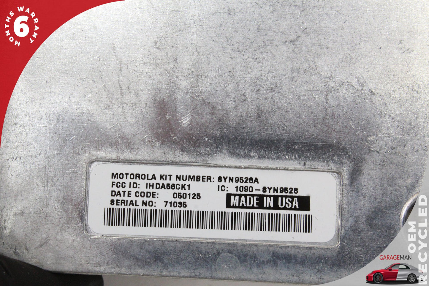 2000-2010 Mercedes R230 SL500 CL500 S500 CL550 Voice Control Module SYN9528A OEM