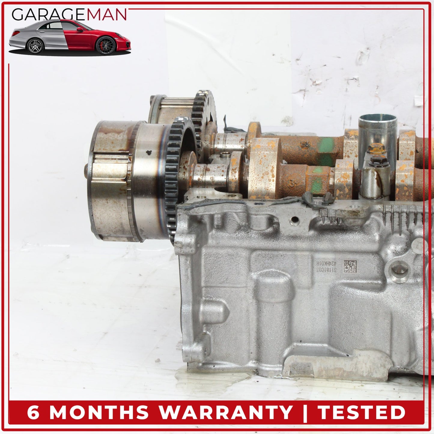2017-2024 Infiniti Q50 Q60 3.0L V6 Left Driver Side Cylinder Head 110904HK0A OEM