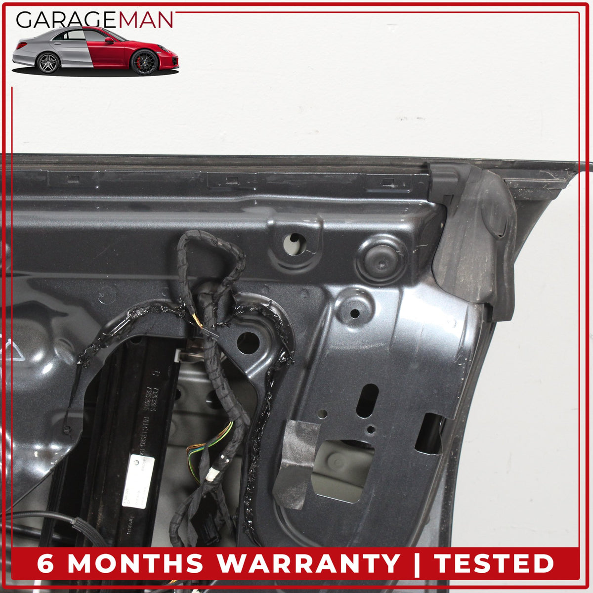 2015-2020 BMW 430i Gran Coupe Sedan Front Right Door Shell Gray Metallic OEM