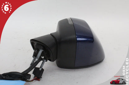 2015-2020 Audi A3 S3 Front Right Passenger Side Door Rear View Mirror Blue OEM