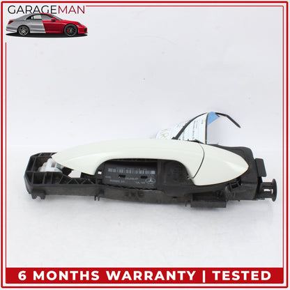 2015-2020 Mercedes X156 GLA250 Rear Right Side Exterior Door Handle White OEM