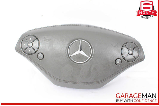 10-14 Mercedes W221 S550 CL550 Steering Wheel Airbag Air Bag Gray OEM