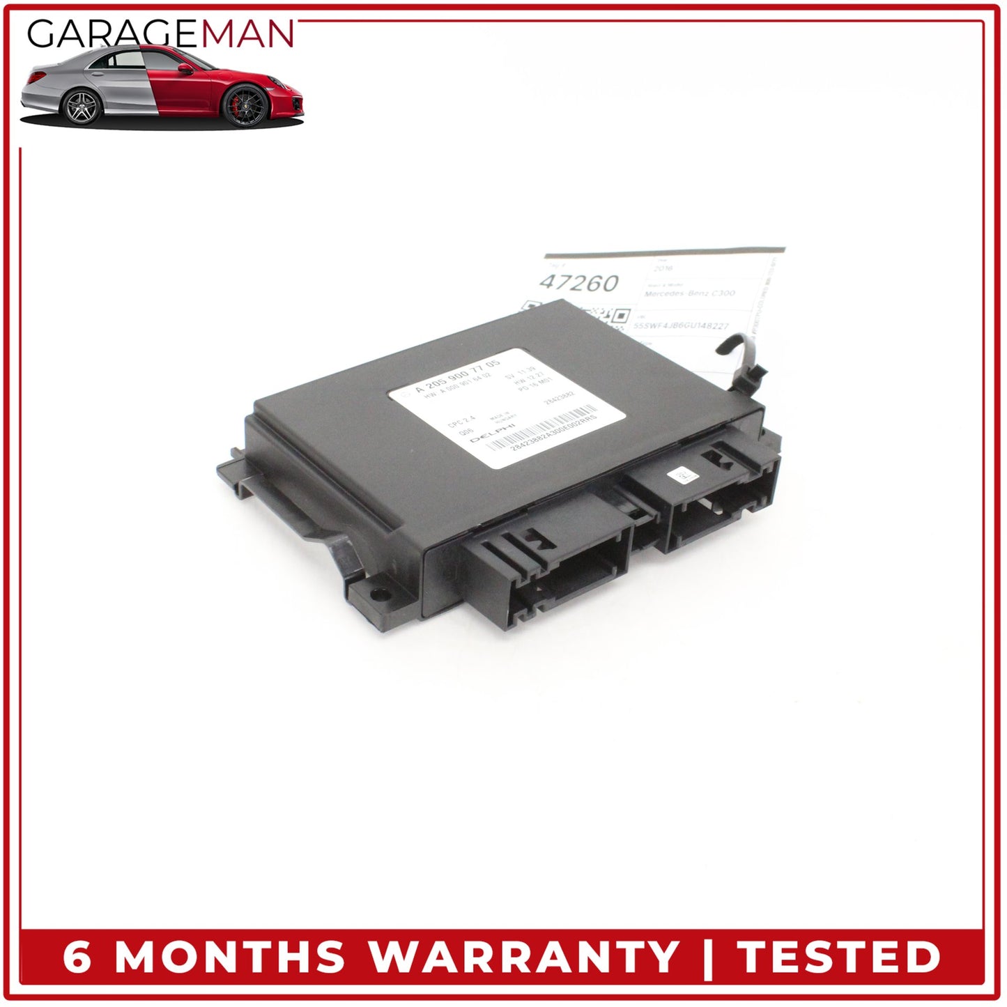 2015-2019 Mercedes W205 C300 Transmission Control Module Unit 2059007705 OEM
