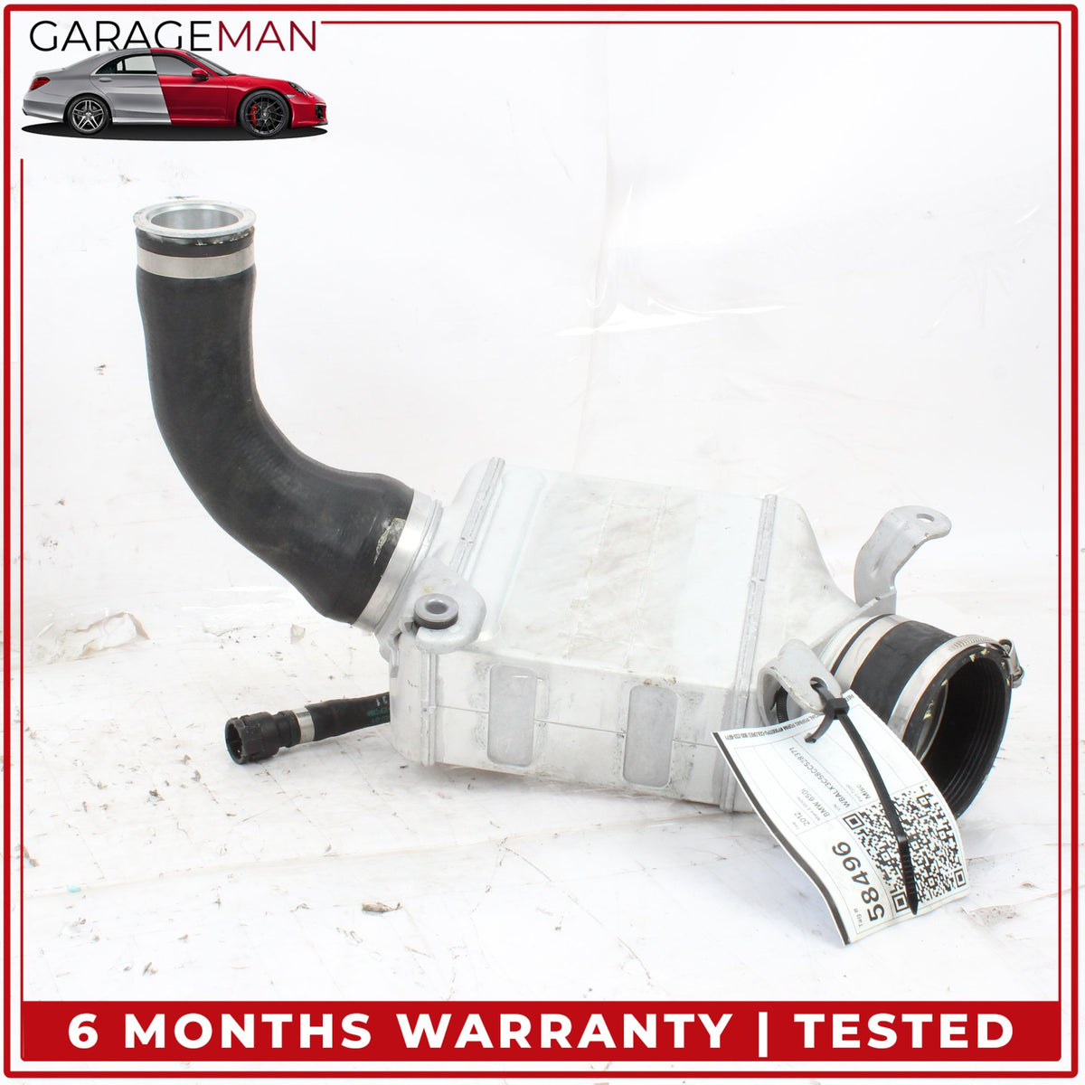 2008-2019 BMW 650i 550i X5 Left and Right Side Turbocharger Intercooler Set OEM