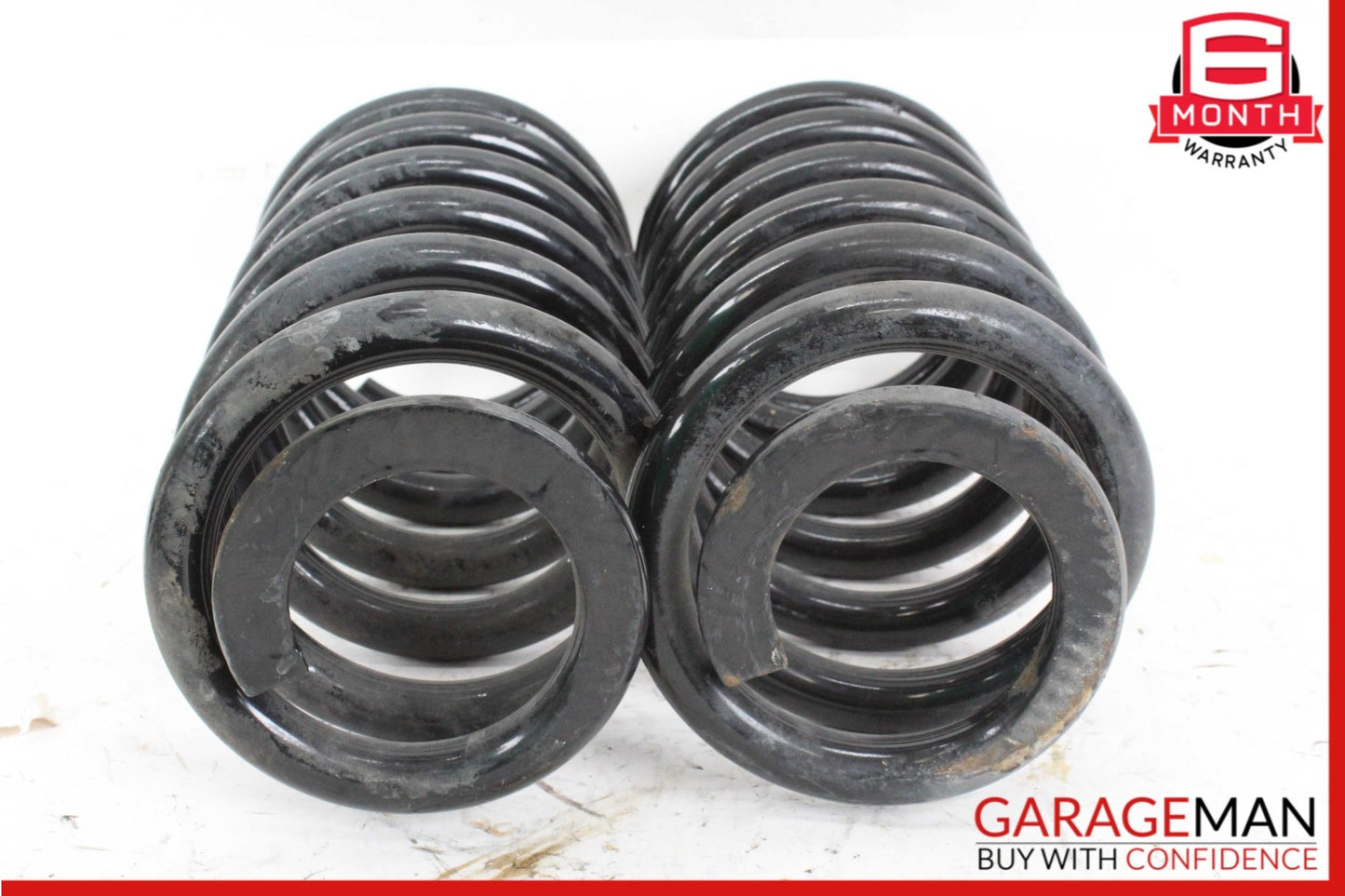 1998-2005 Mercedes W163 ML320 Rear Left & Right Coil Spring Set 1633202313 OEM