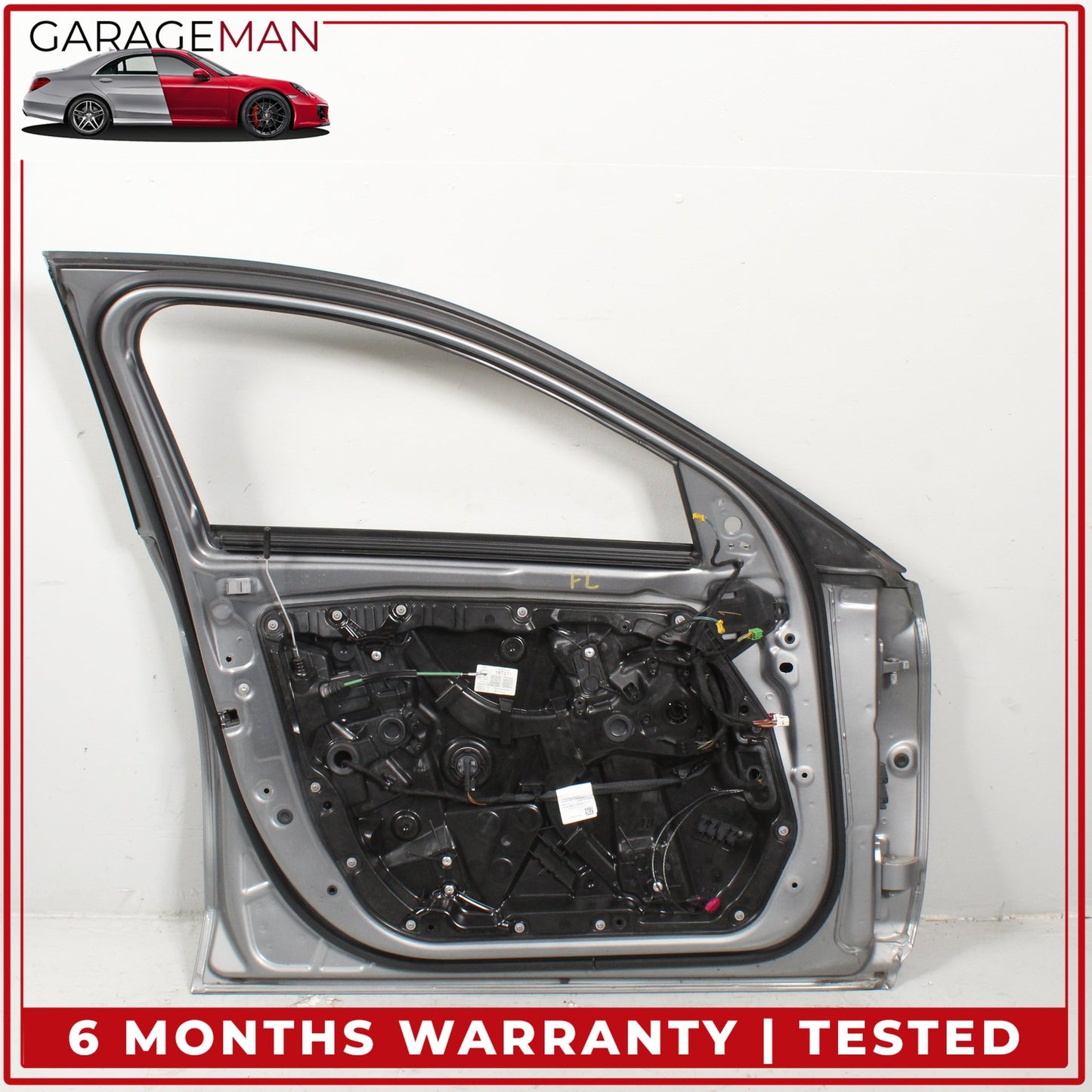 2015-2021 Mercedes W205 C300 Front Left Side Door Shell w/ Door Handle OEM