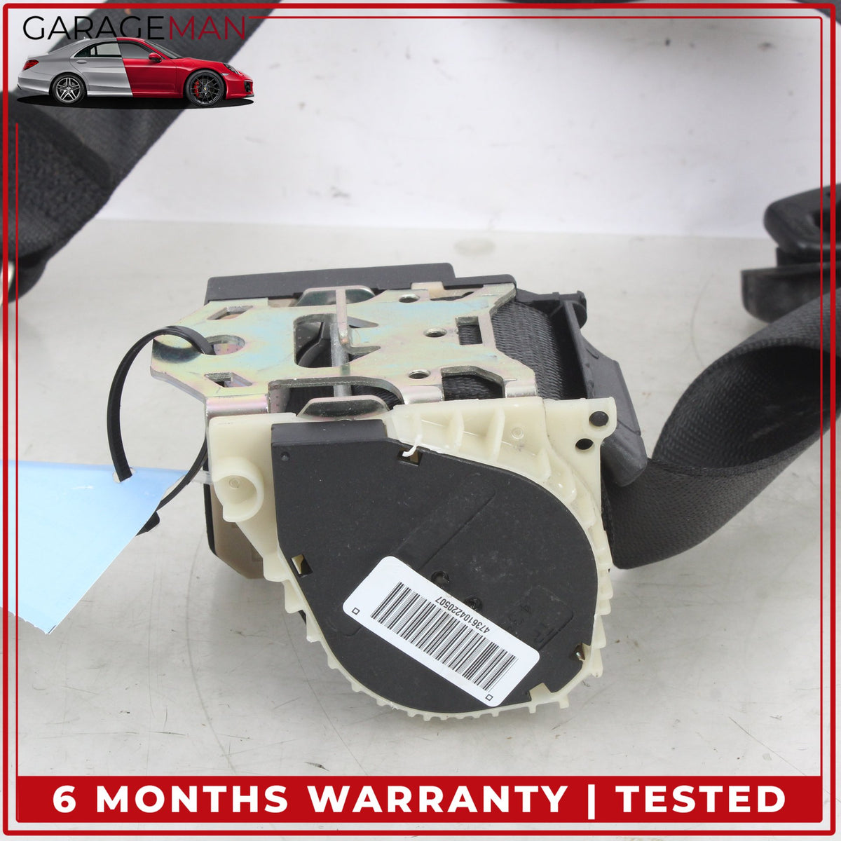 2010-2012 Land Rover Range Rover L322 Rear Left Side Seat Belt AH42F611B69BB OEM