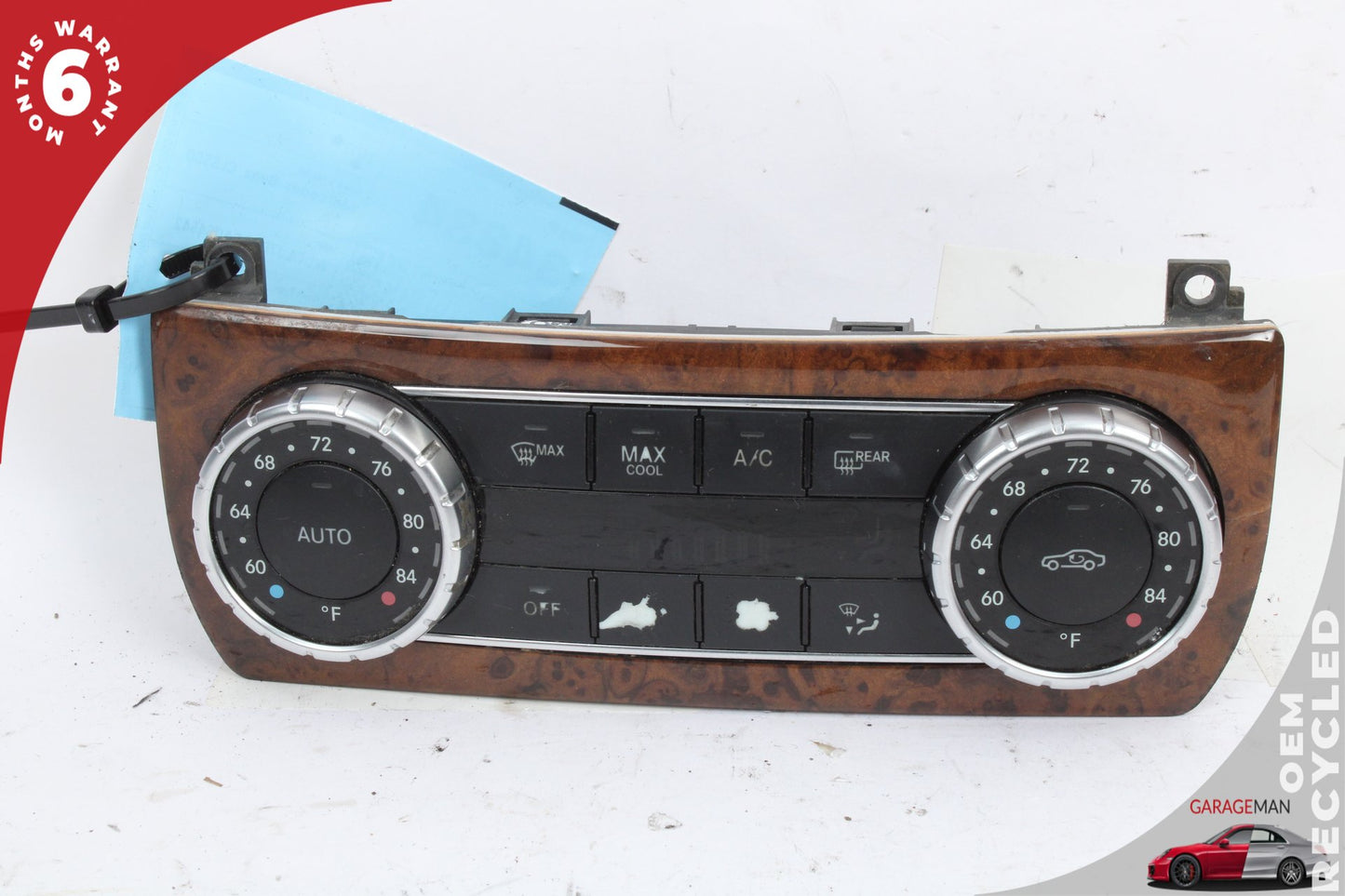 2012-2018 Mercedes W218 CLS550 W218 Front Climate Control Switch Panel w/ Trim
