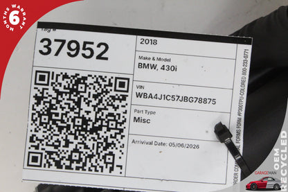 2014-2020 BMW 430i F36 Rear Right Passenger Side Trunk Tailgate Strut 7432376