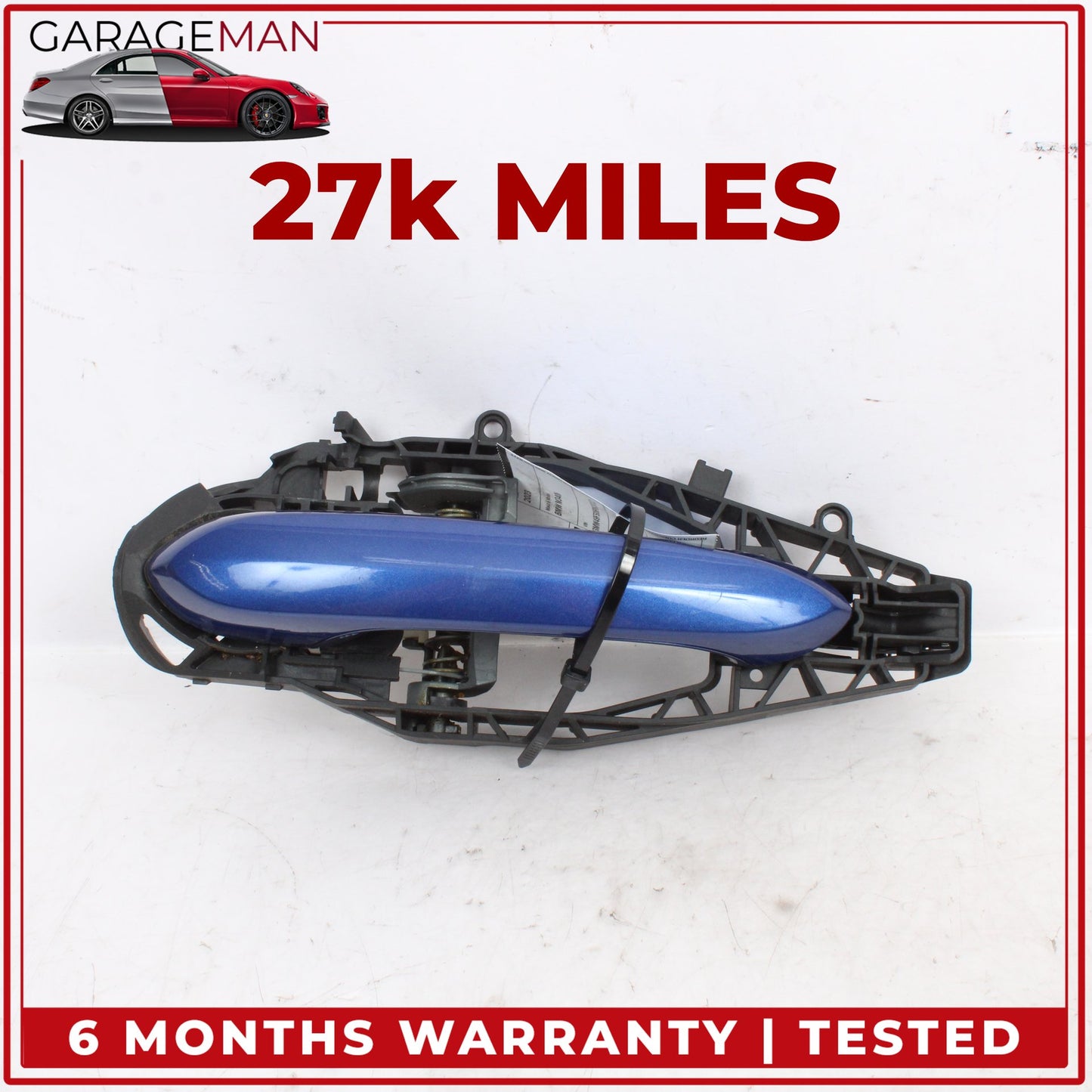 2019-2025 BMW M340i G20 Rear Left Side Exterior Door Handle Blue 9881779 OEM