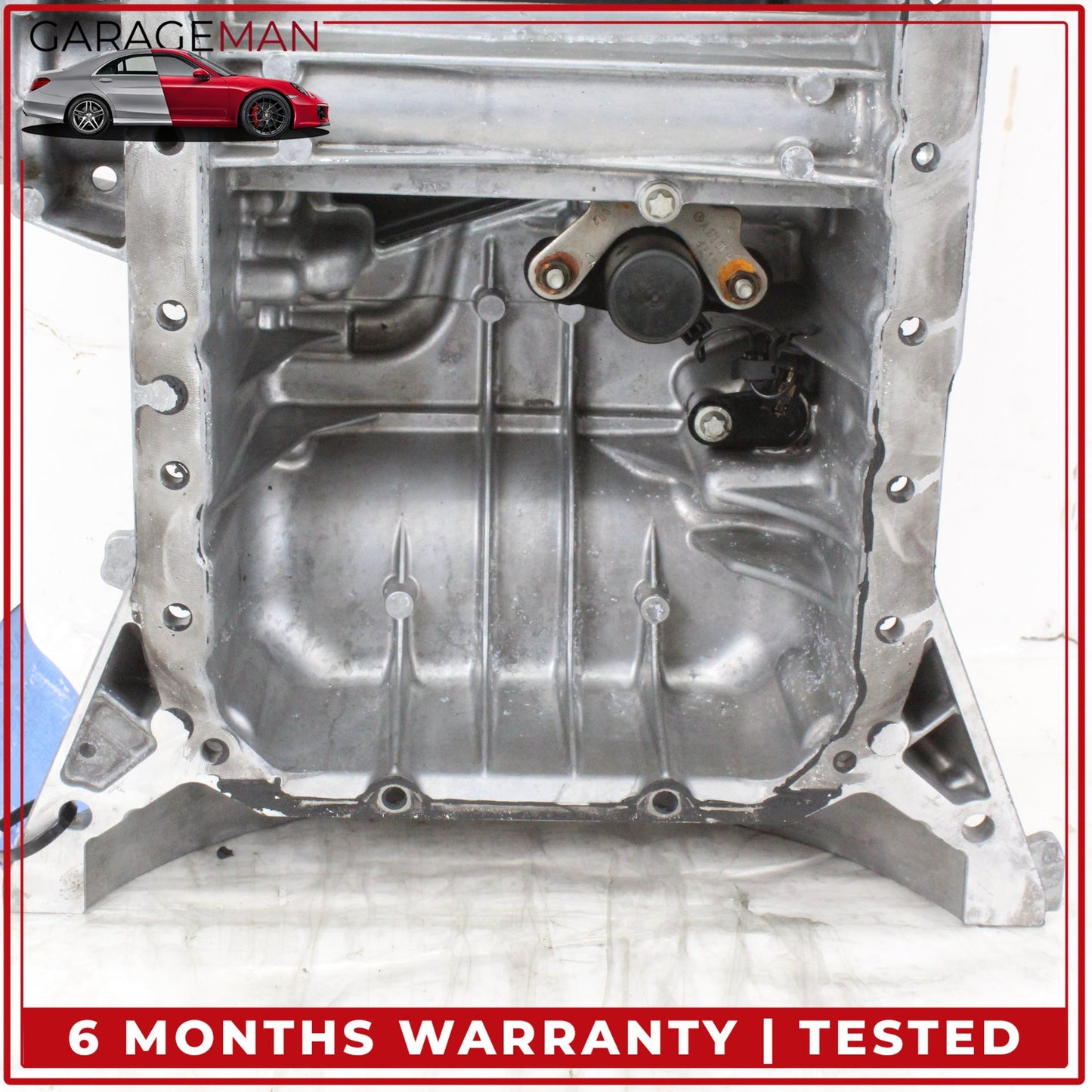 2007-2012 Mercedes W216 CL550 S550 E550 Upper and Lower Oil Pan Section OEM