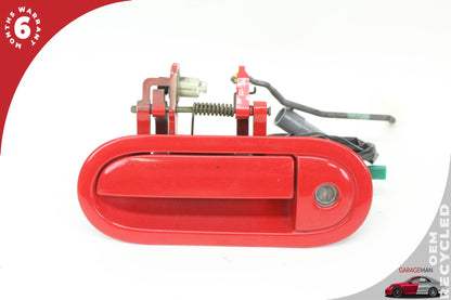 2002-2005 Ford Thunderbird Front Left Driver Side Exterior Door Handle Red OEM