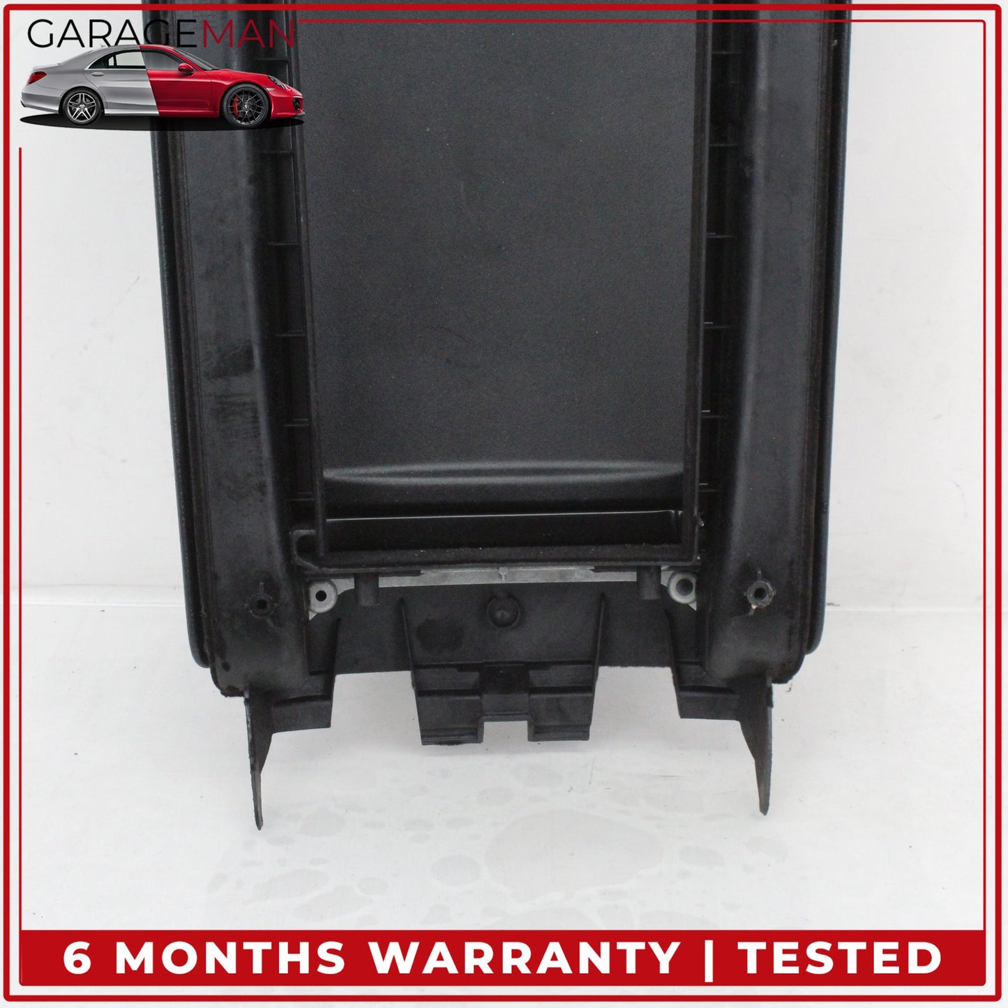 2014-2020 Mercedes W222 S550e Front Center Console Armrest Lid Cover Black OEM