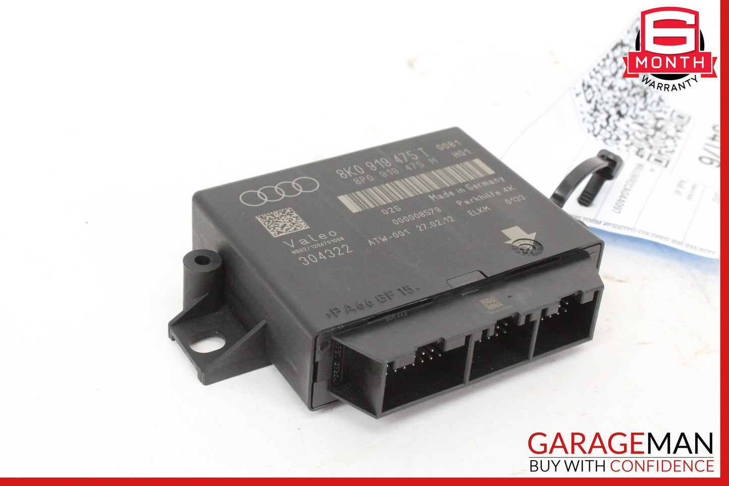 2008-2012 Audi A5 Parking Assist Distance Control Module Unit 8K0919475T OEM