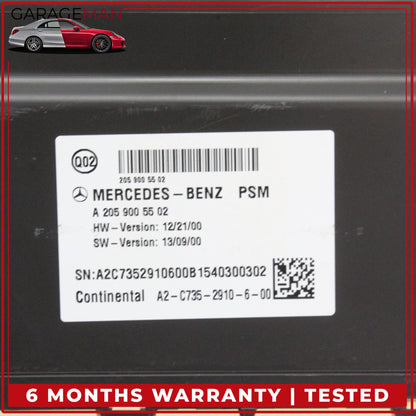 2015-2023 Mercedes W205 C300 Front Right Side Seat Control Module 2059005502 OEM