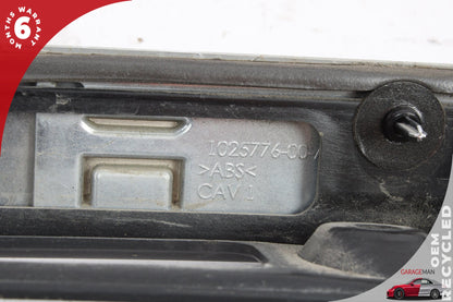 2012-2020 Tesla Model S Rear Trunk Lid Chrome Trim Moulding 102577600A OEM