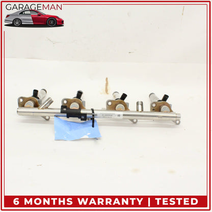 2011-2018 Mercedes W216 CL550 Fuel Injection Rail Line w/ Injectors Left Side