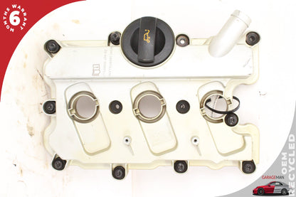 2011-2018 Porsche Cayenne 958 Engine Left Side Cylinder Head Valve Cover OEM