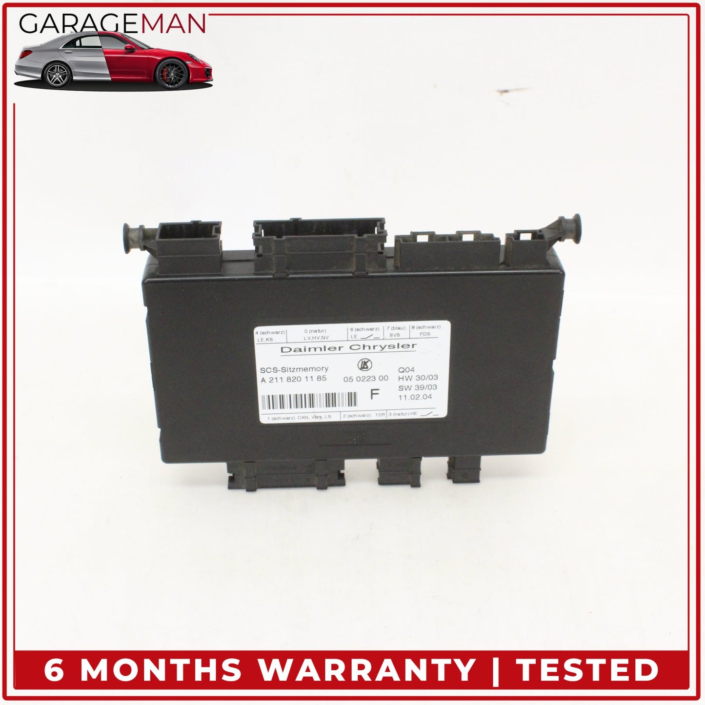 2003-2012 Mercedes W211 E320 GL550 Front Left and Right Seat Control Module OEM