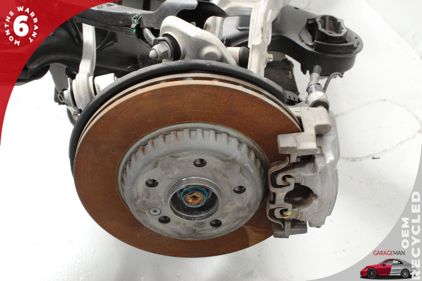 2015-2018 Mercedes-Benz C350e W205 RWD 2.0L Rear Differential Axle Spindle Subframe Bar Assembly OEM