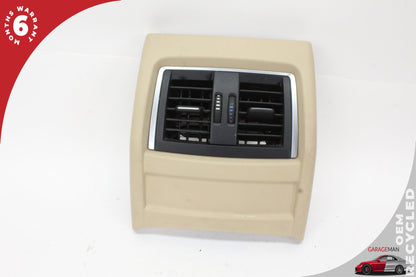 2012-2018 BMW 320i 328i 335i F30 Rear Center Console A/C Air Vent Trim OEM