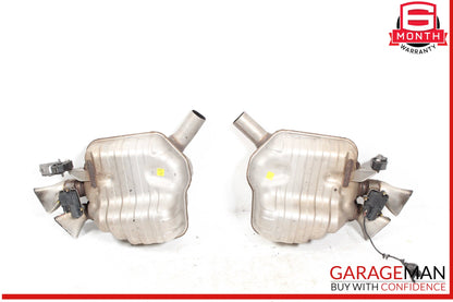 2015-2018 Audi A8 Right & Left Side Exhaust Muffler w/ Tip