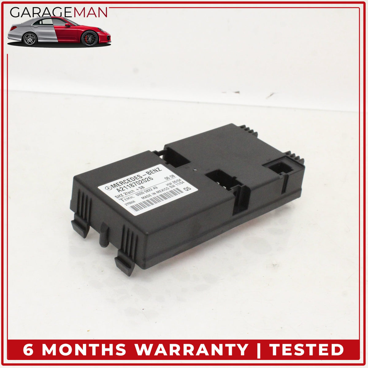 2006-2013 Mercedes W219 CLS550 Heated Seat Control Module Unit 2118702026 OEM