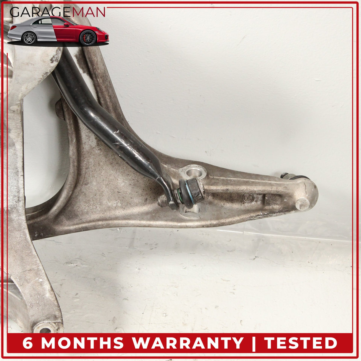 2014-2021 Maserati Ghibli Front Subframe Crossmember w/ Control Arm Sway Bar OEM