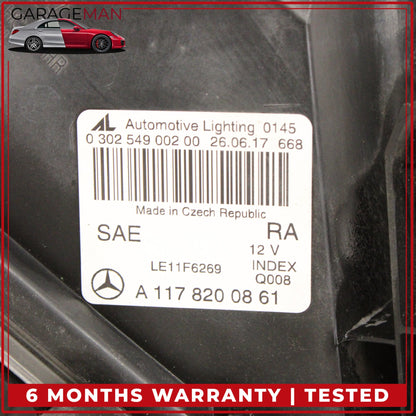 2014-2019 Mercedes-Benz CLA250 C117 Front Right Halogen Head Light Lamp OEM