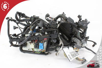 2011-2016 BMW 550i F10 Ignition Wiring and Engine Coolant Reservoir Expansion Tank