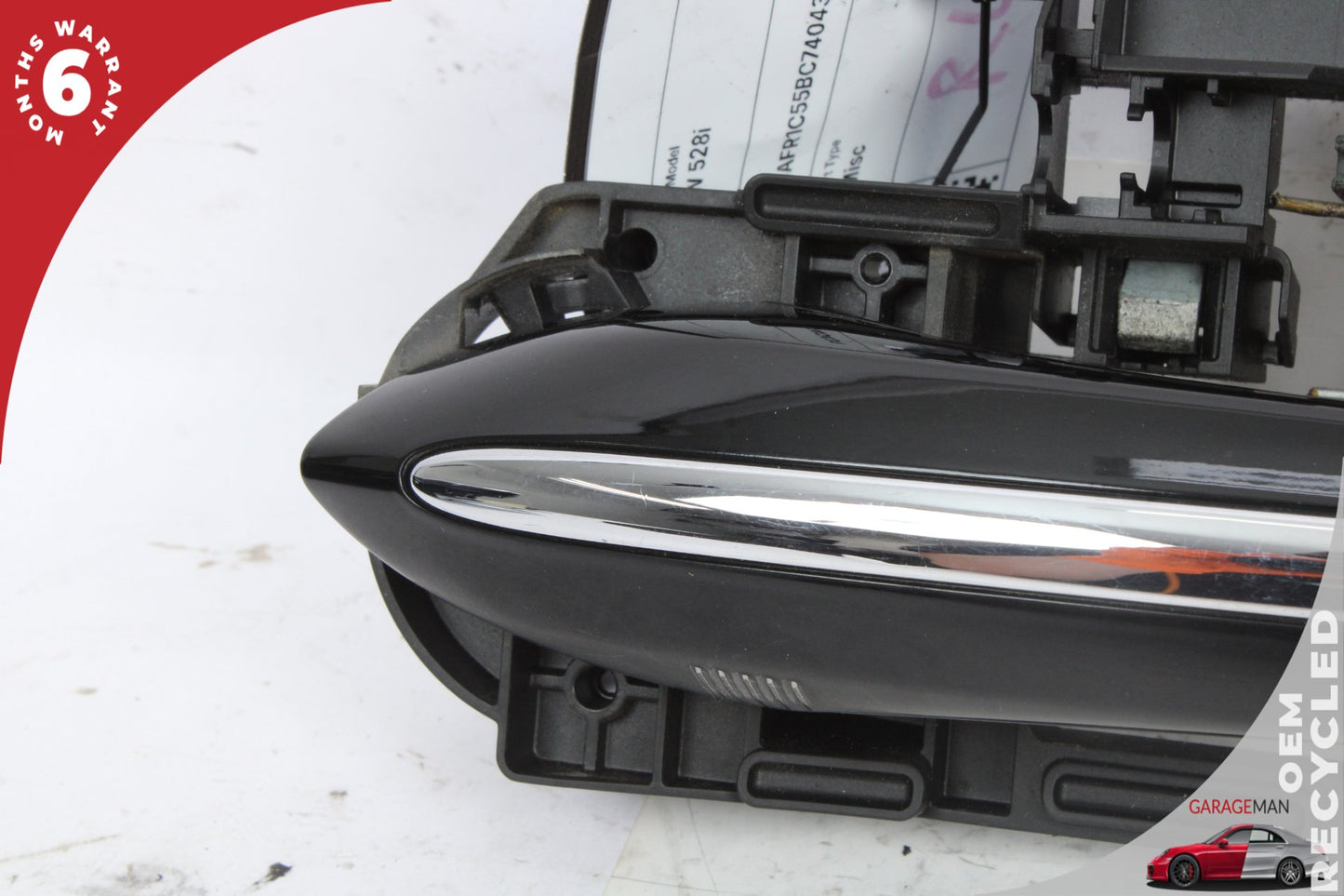 2011-2016 BMW 528i 550i Rear Left Driver Side Exterior Door Handle Black OEM