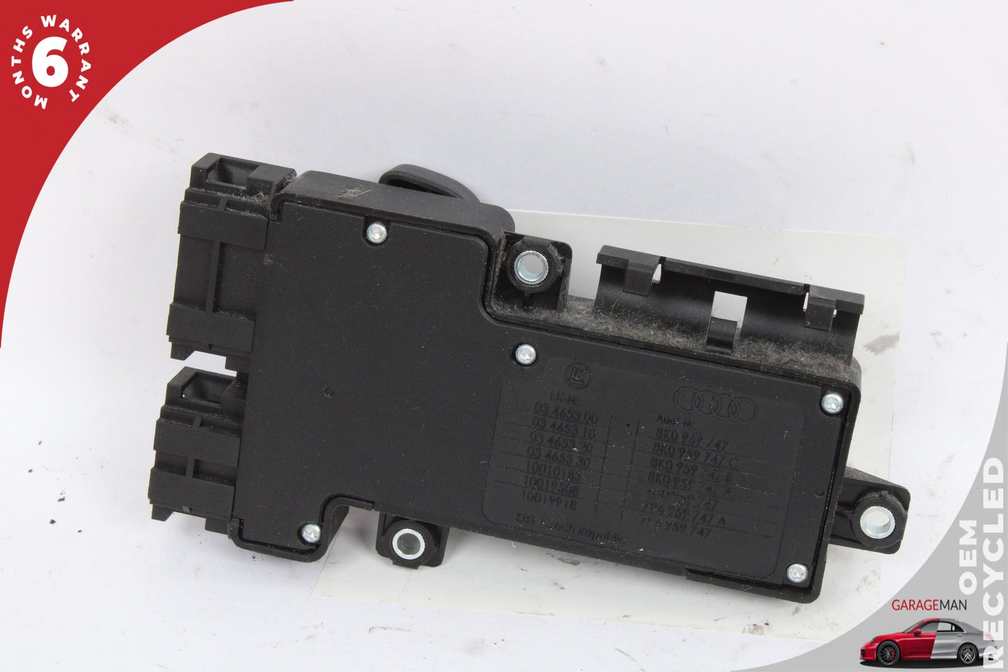 2009-2016 Audi A4 Front Left Driver Side Seat Adjustment Switch 8K0959747