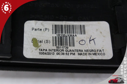 2012-2019 Fiat 500e Hatchback Glove Box Storage Compartment 1RZ01JD7AB