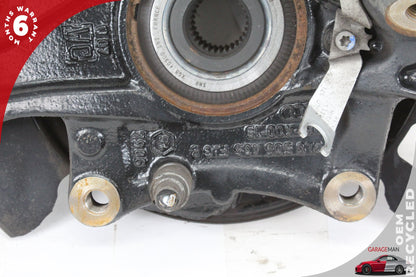 2007-2015 Audi Q7 Rear Left Side Spindle Knuckle Wheel Hub 7L8505435 OEM