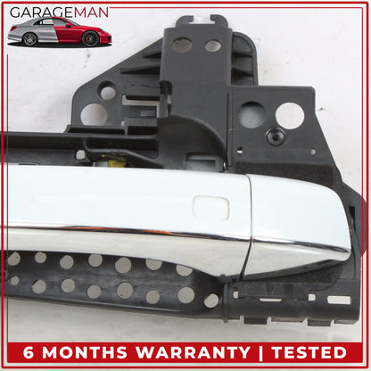 2011-2018 Audi A8 S8 Front Right Exterior Door Handle Glacier White Metallic OEM