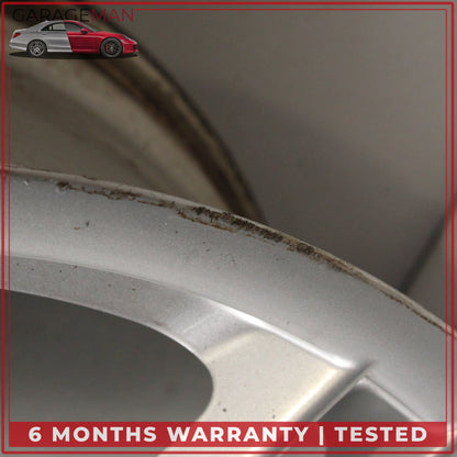 2010-2016 Porsche Panamera 970 10Jx19 ET61 Rear Wheel Rim Silver 97036216001 OEM