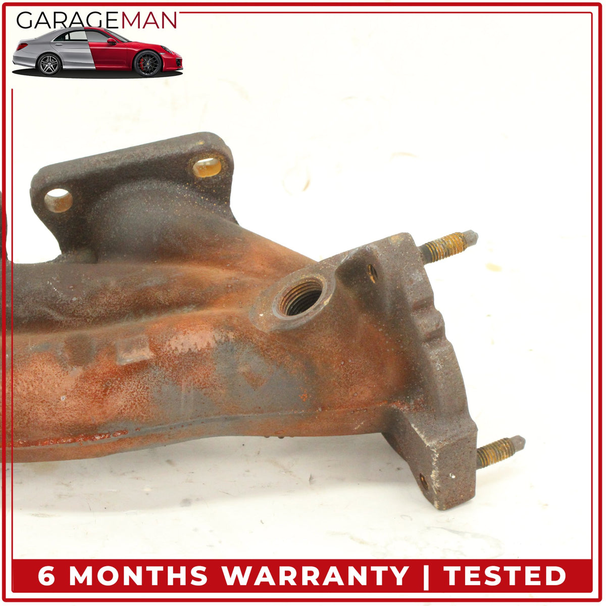2017-2019 Audi Q7 3.0L Engine Left Side Exhaust Manifold Header 06E253033AA OEM