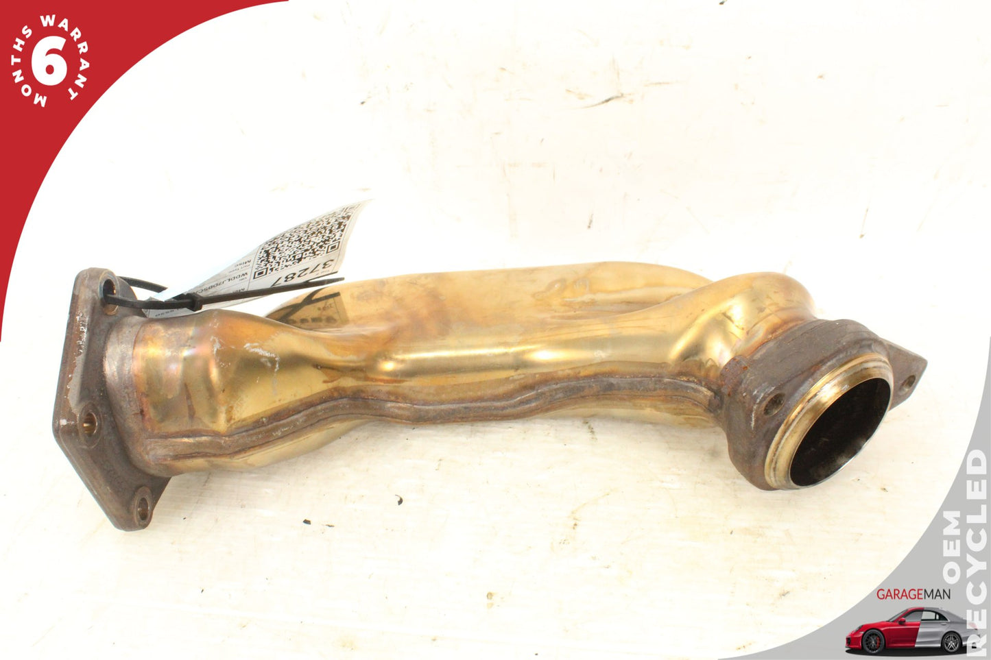 12-18 Mercedes-Benz CLS550 W218 Coupe Left Exhaust Pipe Adapter 2781400908
