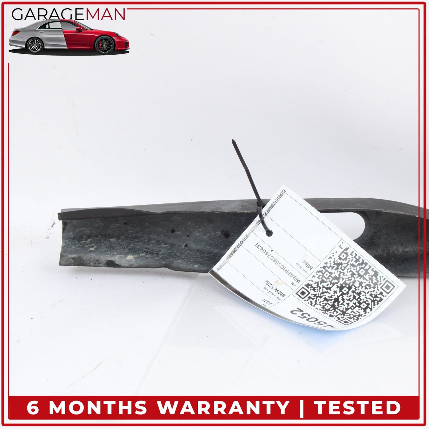 2011-2016 BMW 528i F10 Sedan Front Bumper Reinforcement Impact Crash Bar Beam 51117203078 OEM