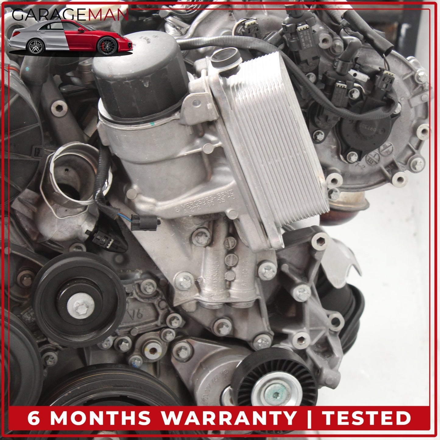 2005-2012 Mercedes W164 ML350 GLK350 3.5L V6 M272 Engine Motor Assembly OEM 169K