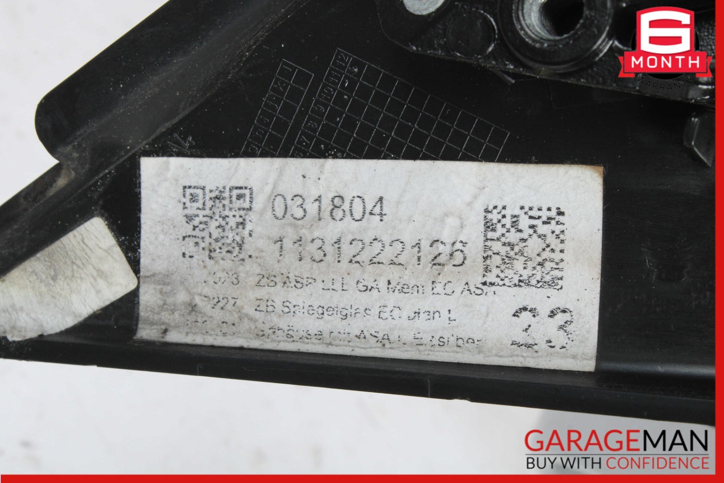 2012-2018 Audi A6 C7 Front Left Driver Side Door Rear View Mirror 4G0857535 OEM