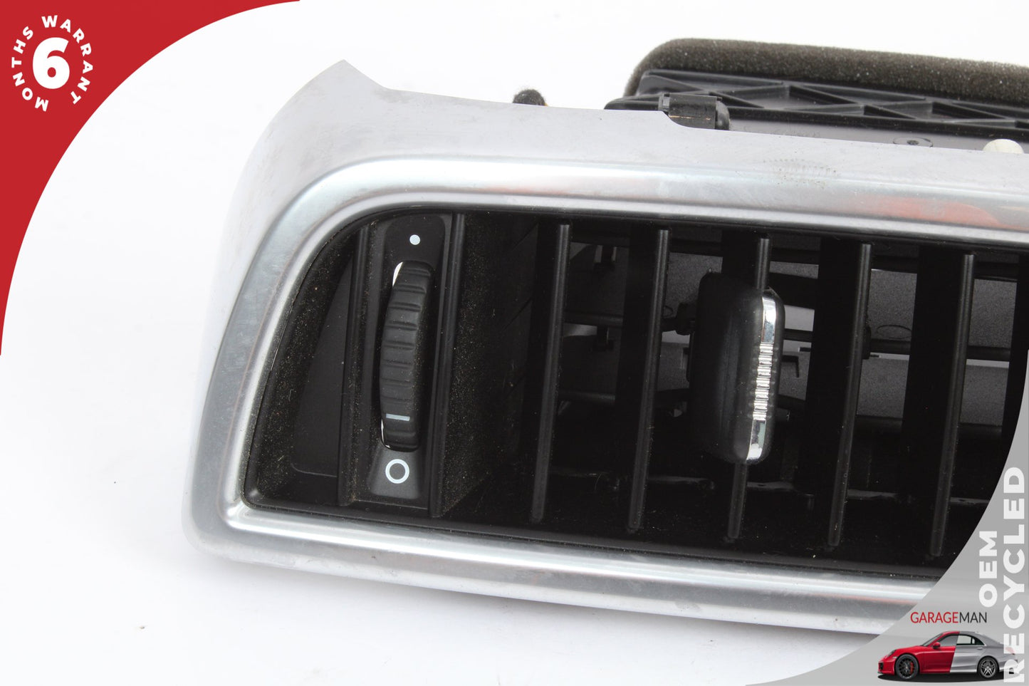 11-16 Porsche Cayenne S Hybrid 92A SUV Dash Center AC A/C Air Vent Grille Left 7P5819727A Genuine