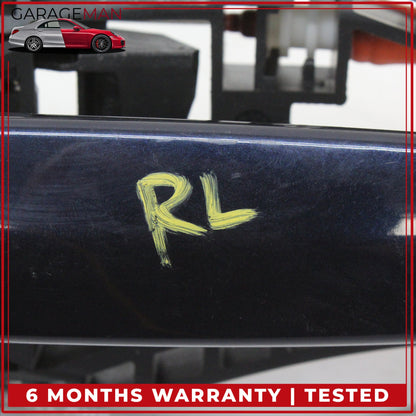 2014-2020 BMW 430i F36 Rear Left Driver Side Exterior Door Handle Blue OEM