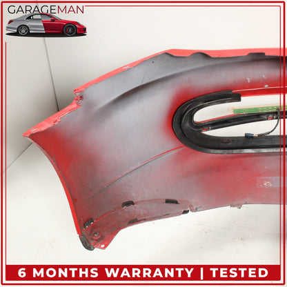 1999-2001 Porsche 911 996 Convertible Front Bumper Cover Red 99650511102 OEM