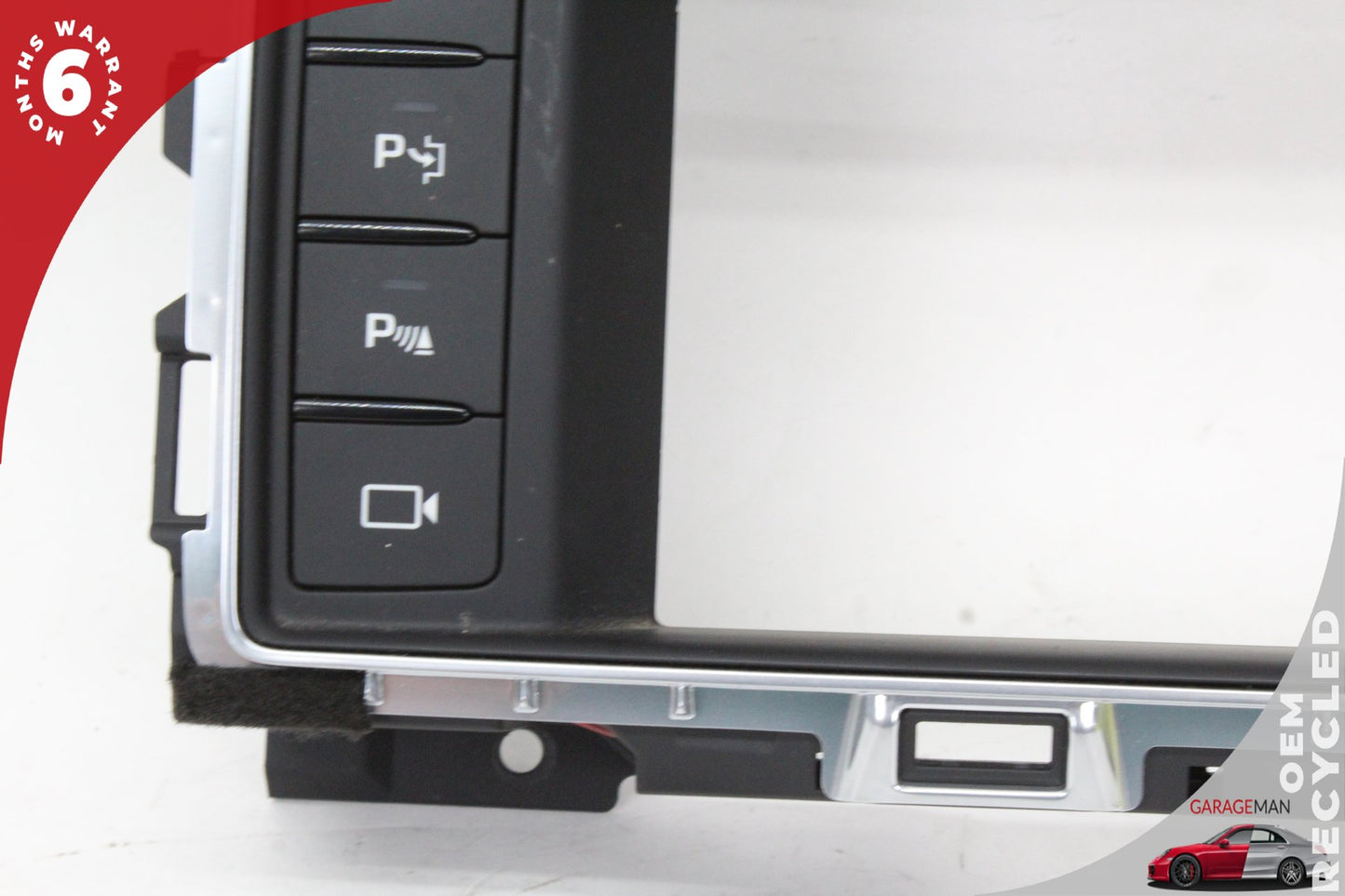 2016-2020 Jaguar XF X260 Front Center Dash Display Screen Trim w/ Switches OEM