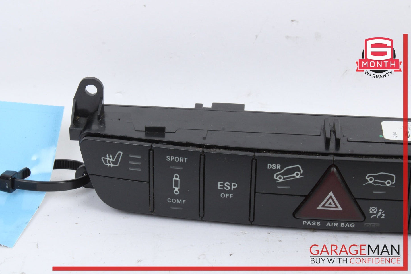 2006-2012 Mercedes ML500 M-Class W164 Center Dash Hazard Control Switch 16487028