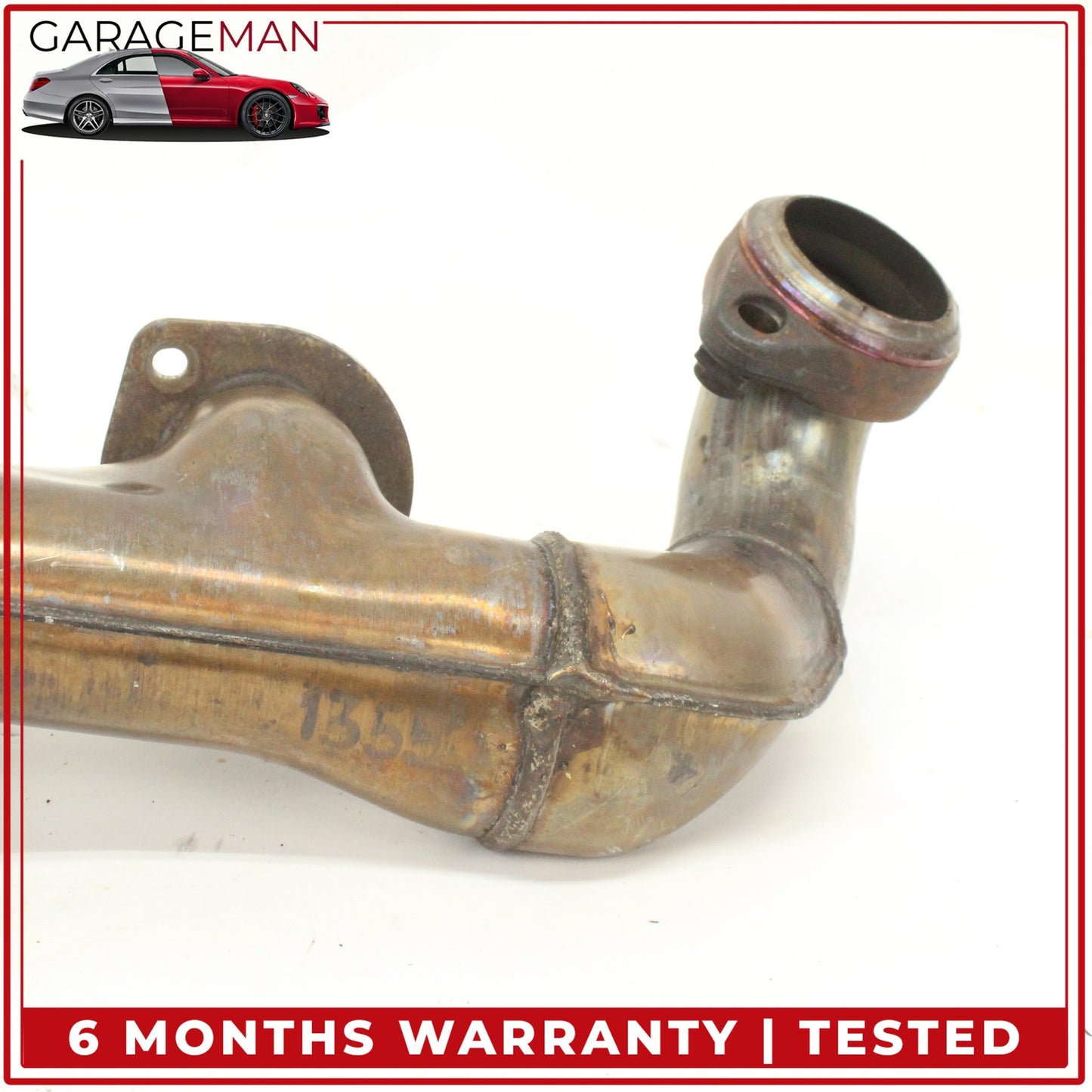 2001-2004 Mercedes R170 SLK320 Right Side Exhaust Manifold Header 1121401209 OEM