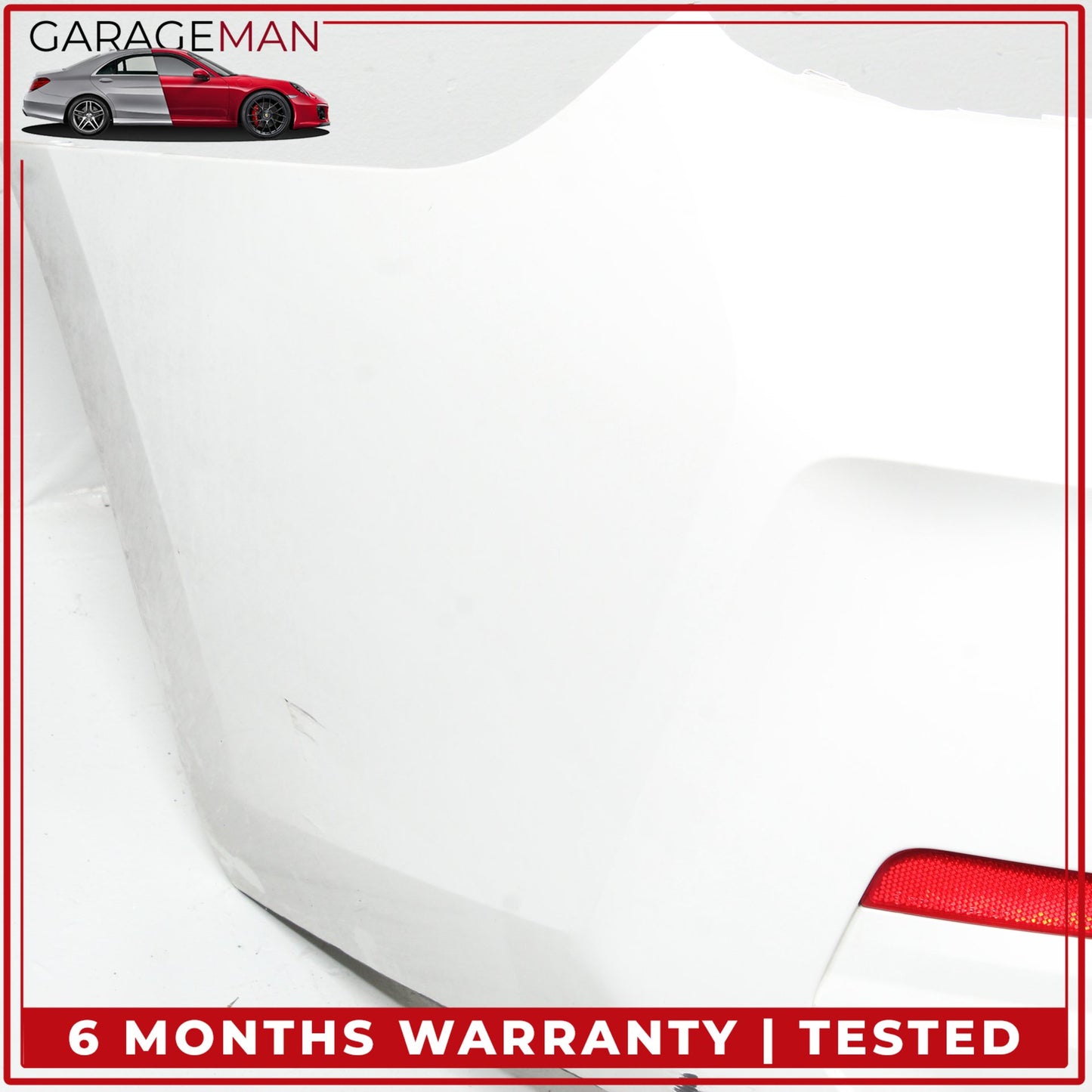 2019-2025 BMW 330i M340i Rear Bumper Cover Assembly White 51125A69624 OEM