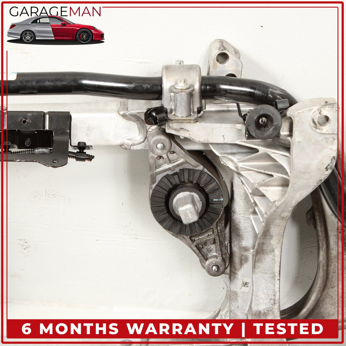 2014-2021 Maserati Ghibli Front Subframe Crossmember w/ Control Arm Sway Bar OEM