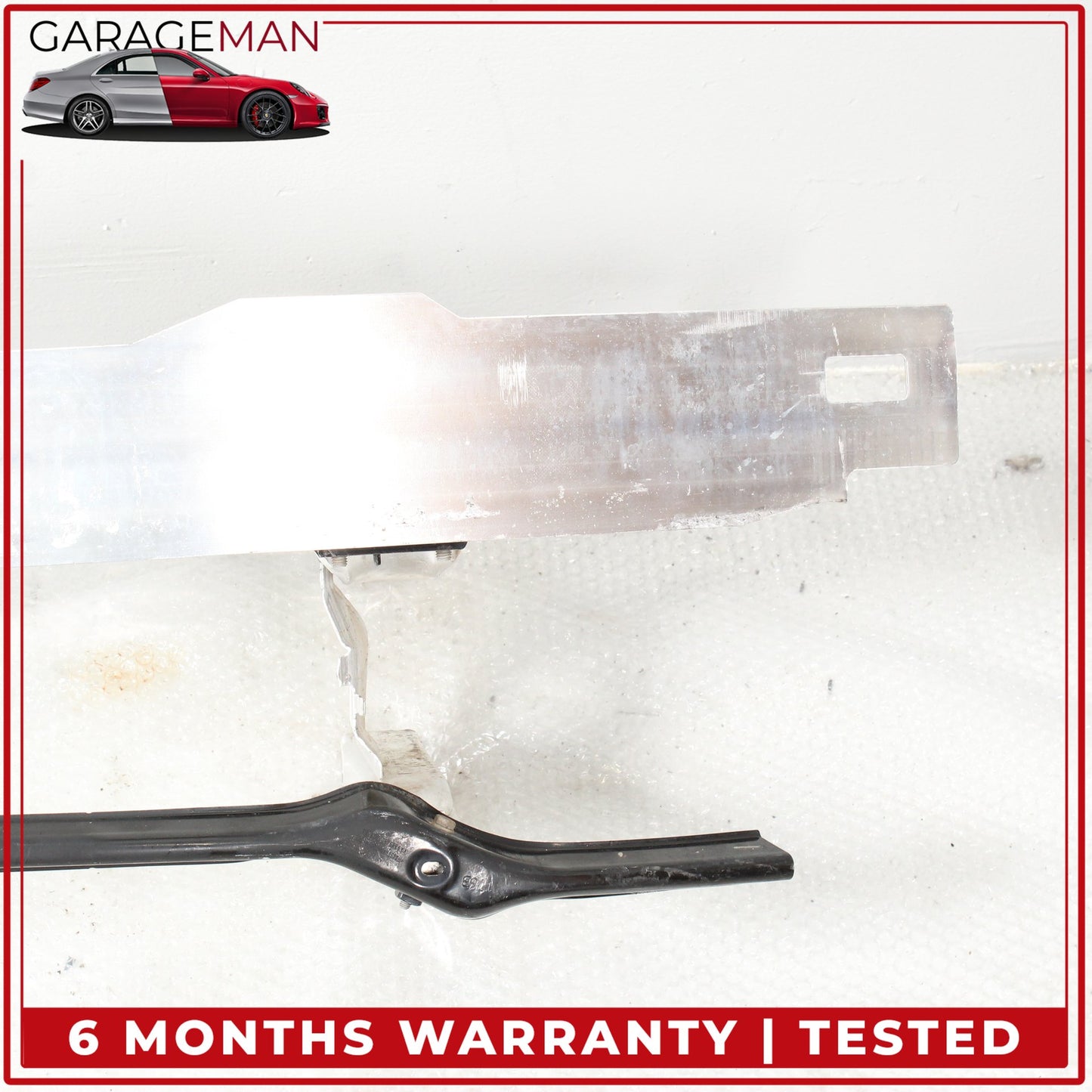 2012-2018 BMW 328d Front Bumper Reinforcement Impact Beam Bar w/ Lower Bumper Mount Bracket